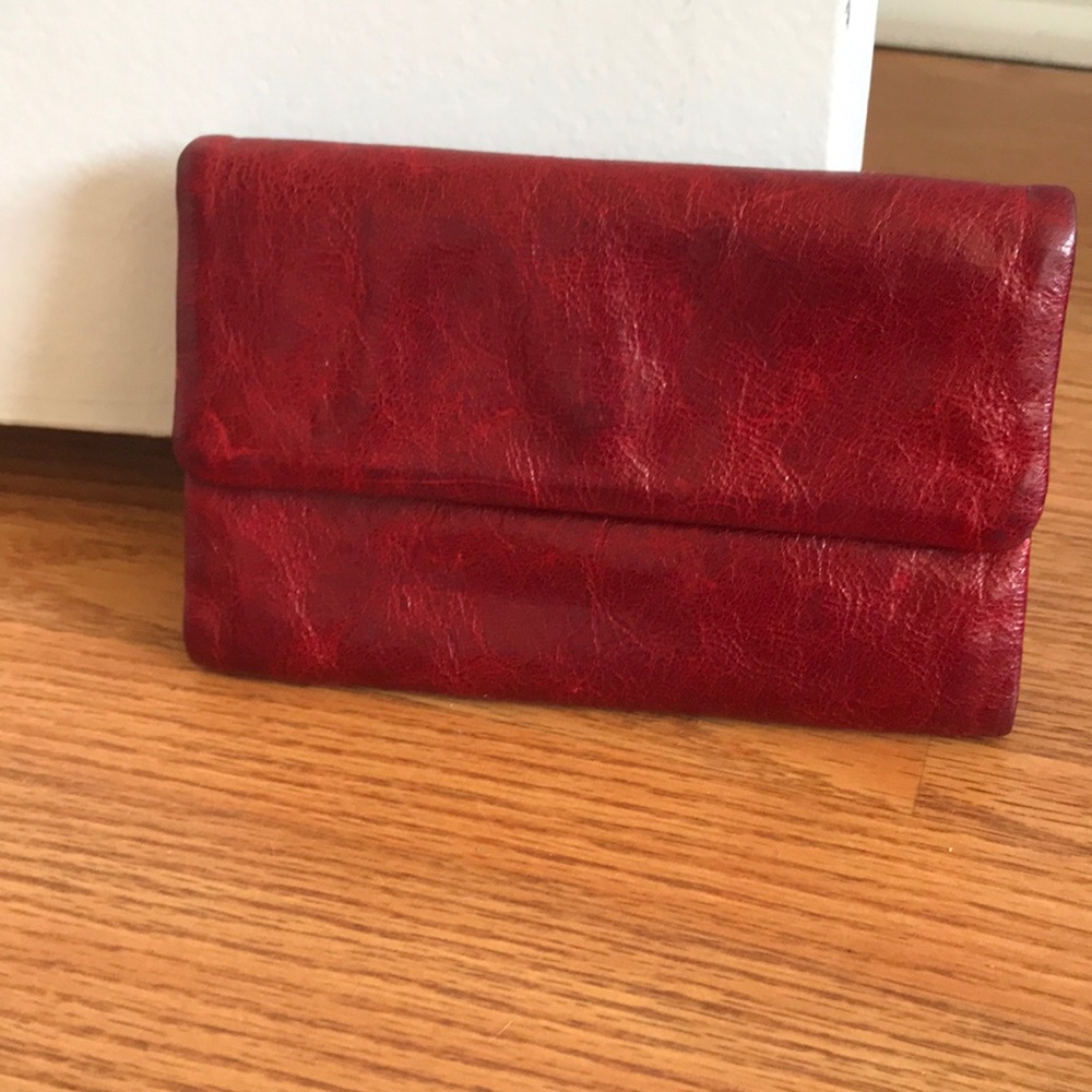 Beautiful Red MZ Wallace Wallet